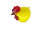 Huhn gro&szlig;, gelb