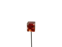 Gartenstecker W&uuml;rfel, 4 farbig