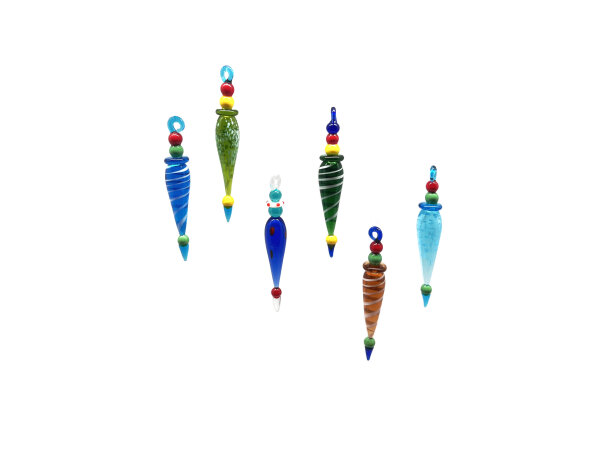Zapfen, 6 Farbig