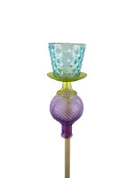 Gartenstecker blau/violett