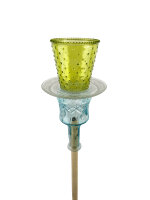 Gartenstecker gr&uuml;n/blau