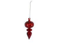 Ornament lang, rot
