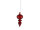 Ornament lang, rot