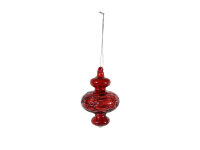 Ornament breit, rot