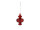 Ornament breit, rot
