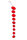 Ornament z. h&auml;ngen, rot