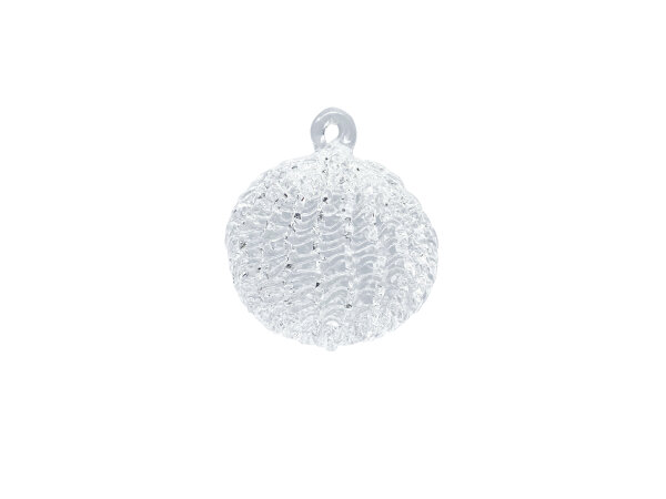 Kugel, gesponnenes Glas, 4cm