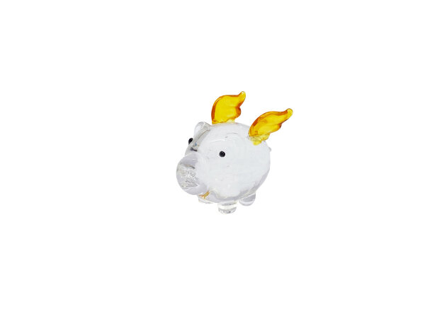 Schwein mit Fl&uuml;gel, klar