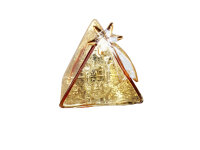 Krippe eckig, gold